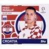 Sticker of Mario Pašalić Croatia CRO 15 Stickers Euro 2024