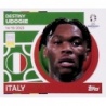 Sale Online Destiny Udogie Italy ITA 12 Topps Euro 2024 Sticker Album