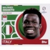 Sticker of Wilfired Gnonto Italy ITA 21 Topps Euro 2024 Stickers