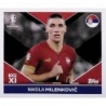 Compra Online Nikola Milenković Top XI SRB TOP 1 Album Cromos Eurocopa 2024