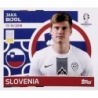 Sticker of Jaka Bijol Slovenia SVN 4 Topps Euro 2024