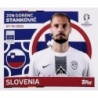 Sticker of Jon Gorenc Stanković Slovenia SVN 16 Album Topps Euro 2024