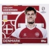 Compra Online Joachim Andersen Dinamarca DEN 7 Topps Euro 2024