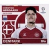 Sticker of Christian Nørgaard Denmark DEN 11 Album Topps Euro 2024