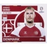 Sale Online Jonas Wind Denmark DEN 18 Topps Euro 2024 Stickers