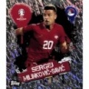 Sticker of Sergej Milinković-Savić Artist Serbia SRB 3 Topps Euro 2024 Stickers