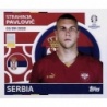 Offer Online Strahinja Pavlović Serbia SRB 5 Topps Euro 2024