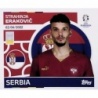 Compra Online Strahinja Eraković Serbia SRB 9 Cromos Eurocopa 2024