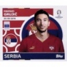 Sale Online Marko Grujić Serbia SRB 14 Topps Euro 2024 Sticker Album