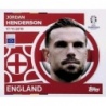 Sticker of Jordan Henderson England ENG 15 Topps Euro 2024