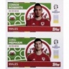 Sticker of Roberts - Mepham Welsh WAL 6 - 7 Topps Euro 2024 Sticker Album