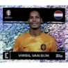 Compra Online Virgil van Dijk Captain Paises Bajos NED 2 Topps Euro 2024 Sticker Album