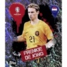 Sale Online Frenkie de Jong Artist Netherlands NED 3 Topps Euro 2024