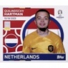 Sale Online Quilindschy Hartman Netherlands NED 11 Topps Euro 2024 Sticker Album