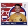 Sticker of Noa Lang Netherlands NED 19 Album Stickers Euro 2024