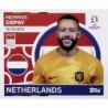 Sale Online Memphis Depay Netherlands NED 21 Album Topps Euro 2024