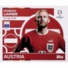 Sticker of Konrad Laimer Austria AUT 14 Topps Euro 2024 Stickers