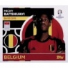 Sticker of Michy Batshuayi Belgium BEL 20 Album Topps Euro 2024