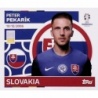 Sticker of Peter Pekarík Slovakia SVK 5 Topps Euro 2024