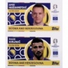 Venta Online Hadžiahmetović - Krunić Bosnia y Herzegovina BIH 10 - 11 Album Topps Euro 2024