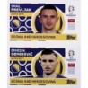 Sticker of Prevljak - Demirović Bosnia and Herzegovina BIH 14 - 15 Album Topps Euro 2024