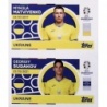 Sale Sticker Matviyenko - Sudakov Ukraine UKR 8 - 9 Album Stickers Euro 2024