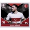 Sticker of Orkun Kökçü Top XI Turkey TUR TOP 2 Album Topps Euro 2024