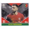 Sale Online Bruno Fernandes Top XI Portugal POR TOP 1 Topps Euro 2024 Stickers