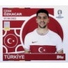 Offer Online Cenk Özkacar Turkey TUR 13 Topps Euro 2024 Stickers