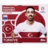 Sale Online İrfan Can Kahveci Turkey TUR 15 Stickers Euro 2024