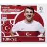 Sticker of Kerem Aktürkoğlu Turkey TUR 18 Album Stickers Euro 2024