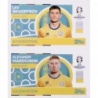 Sticker of Skvortsov - Marochkin Kazakhstan KAZ 4 - 5 Topps Euro 2024 Stickers