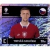 Compra Online Tomáš Souček Captain Chequia CZE 2 Album Cromos Eurocopa 2024