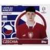 Sticker of Ladislav Krejčí Czechia CZE 12 Topps Euro 2024 Stickers