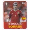 Sticker of Fernando Torres EURO Legends Spain LEG 1 Album Topps Euro 2024