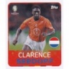 Sale Sticker Clarence Seedorf EURO Legends Netherlands LEG 6 Topps Euro 2024