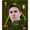 Sticker of Federico Chiesa Star Player ITA SP Topps Euro 2024