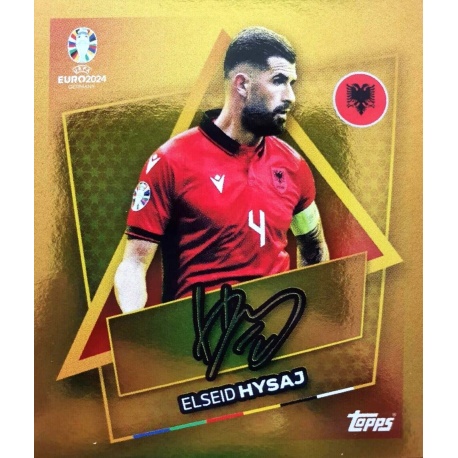 Elseid Hysaj Star Player Auto ALB SP