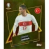 Sticker of Cengiz Ünder Star Player Turkey TUR SP Topps Euro 2024