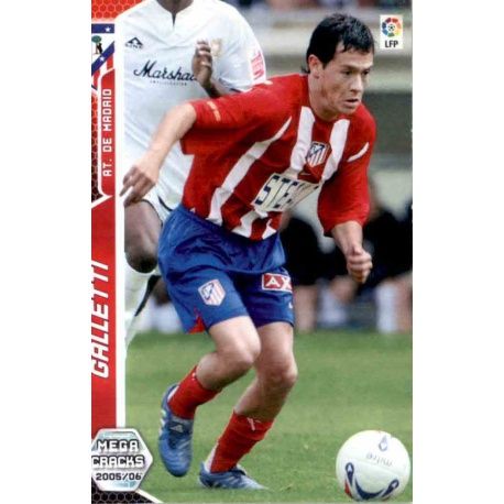 Galletti Nuevas Fichas Bis Atlético Madrid 50 Bis Megacracks 2005-06