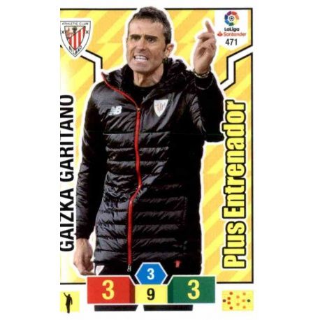 Gaizka Garitano Plus Entrenador 471 Adrenalyn XL La Liga Santander 2018-19