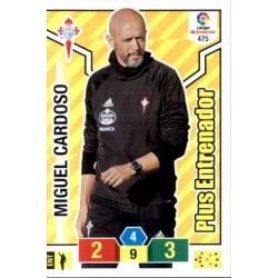 Miguel Cardoso Plus Entrenador 475 Adrenalyn XL La Liga Santander 2018-19