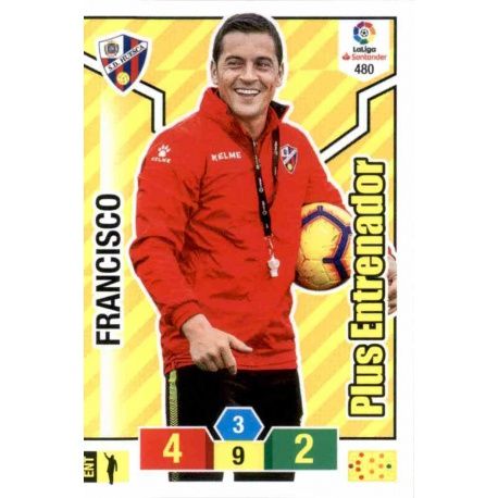 Francisco Plus Entrenador 480 Adrenalyn XL La Liga Santander 2018-19