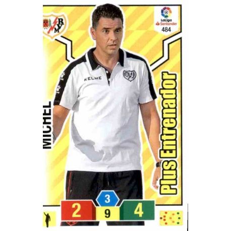 Míchel Plus Entrenador 484 Adrenalyn XL La Liga Santander 2018-19