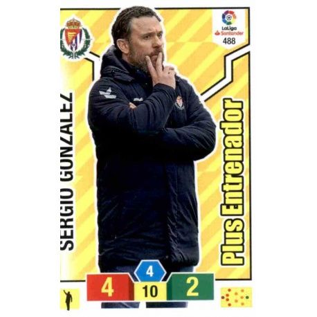 Sergio González Plus Entrenador 488 Adrenalyn XL La Liga Santander 2018-19