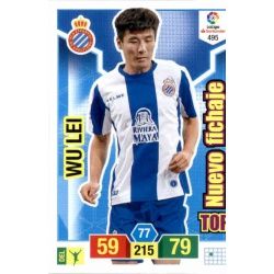 Wu Lei Top Nuevo Fichaje 495 Adrenalyn XL La Liga Santander 2018-19