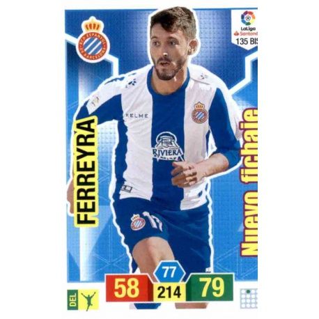 Ferreyra Nuevo fichaje 135 Bis Adrenalyn XL La Liga Santander 2018-19