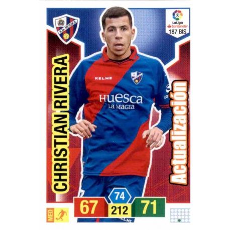 Christian Rivera Nuevo fichaje 187 Bis Adrenalyn XL La Liga Santander 2018-19
