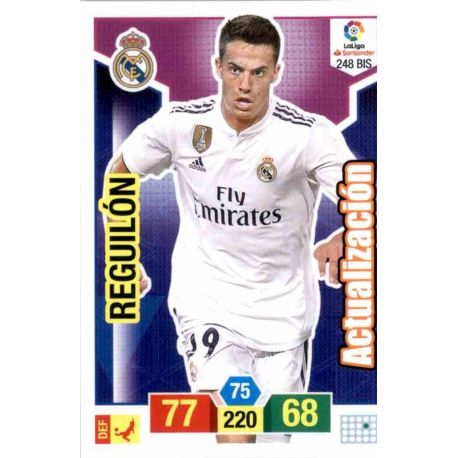 Reguilón Actualización 248 Bis Adrenalyn XL La Liga Santander 2018-19