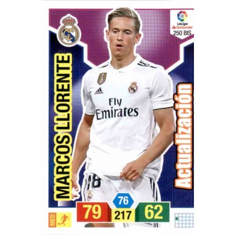 Marcos Llorente Actualización 250 Bis Adrenalyn XL La Liga Santander 2018-19